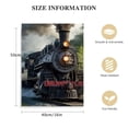 thumbnail image 2 of ONETECH Canvas Print Wall Art Set Vintage Retro Steam Engine Train at Depot Nature Photography Rustic Scenic Colorful Landscape for Living Room, Bedroom, Office -, 2 of 5