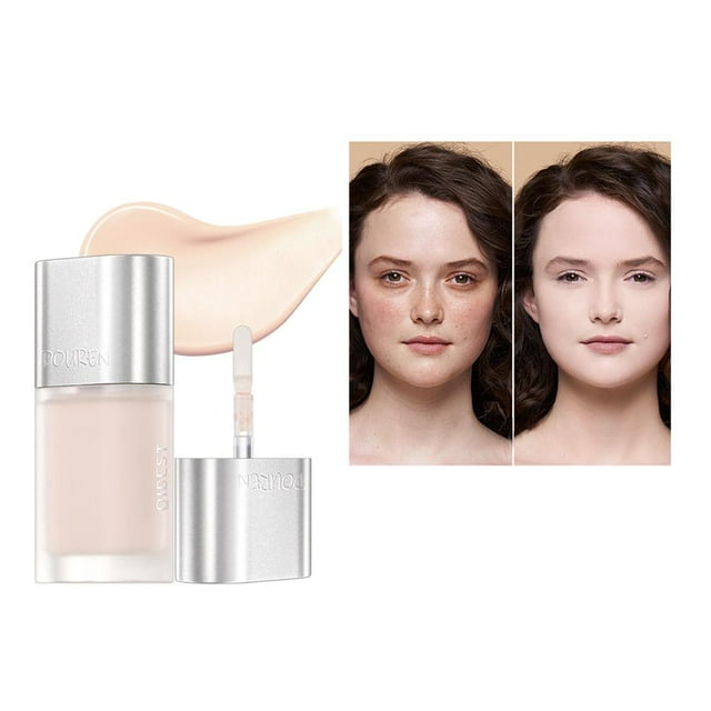 EZLIFE Base de maquillaje líquida de cobertura total, iluminadora, de larga duración, tono R9J2