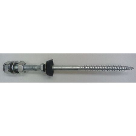 EJOT JA3-SB-8.0x130/50FZD Solar Fastener Sys,Wood,5.118In,50Pk