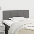 thumbnail image 4 of vidaXL Headboards 2 pcs Dark Gray 31.5"x2"x30.7"/34.6" Fabric, 4 of 77