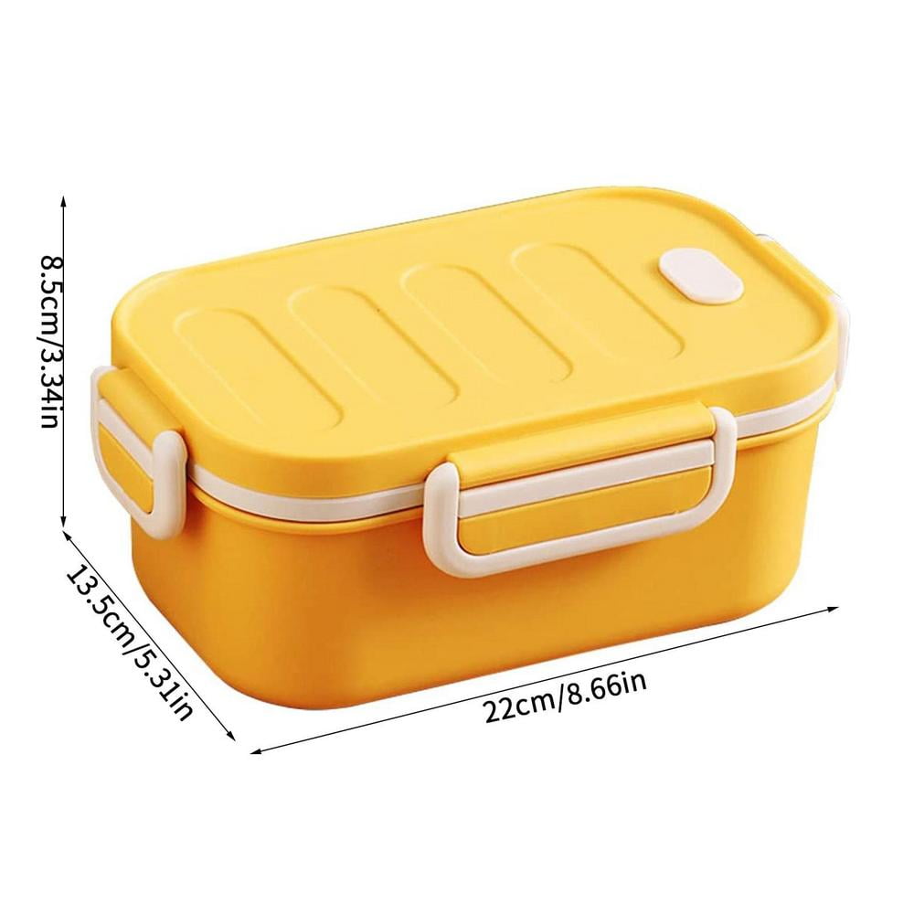 DANIA & DEAN Bento Box Lunch Box for Adult/Kids, 2 Stackable Portable  Leak-proof Large