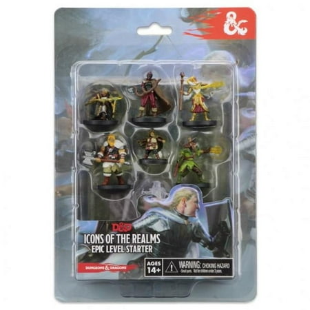 Wizkids D&D Icons of the Realms Miniatures Epic Level Starter Board Game