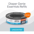 thumbnail image 2 of Essentials Round Refill Pack of 4 | Holds Up to 1280 Newborn Diapers | Features Unscented Continuous Film | Compatible with Complete and Expressions Pails, 2 of 4