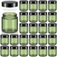 thumbnail image 1 of Frascos de vidrio Norme de 4 oz/120 ml con tapas redondas a prueba de fugas, 24 unidades, 1 of 6