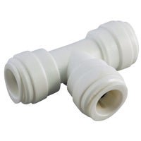 Anderson Metals 1/2 In. x 1/2 In. x 1/2 In. Push-In Plastic Tee 53064-08
