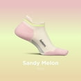 thumbnail image 3 of Feetures Elite Max Cushion No Show Tab Ankle Socks - Sport Sock with Targeted Compression - Sandy Melon, S (1 Pair), 3 of 7