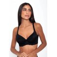 thumbnail image 1 of Brassier Diane & Geordi Colombia copa completa Microfibra Encaje Powernet busto Grande negro 36, 1 of 4
