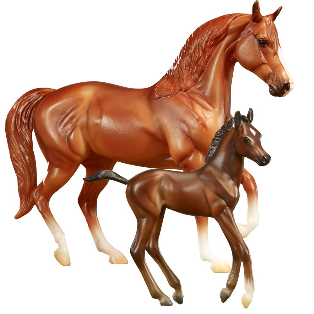 Breyer Classics Freedom Series Smooth Rider Horse and Foal Toy Figure