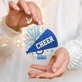thumbnail image 5 of Cheerleader Christmas Ornament - Cheer Girl Ornament - Gifts for Cheerleading, Competition Cheer Girl - Cheer Gifts for Team, Coach, Friends - Acrylic Christmas Hanging Ornament 2024 undefined, 5 of 7