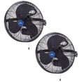 thumbnail image 1 of iLiving ILG8E18-15 18" Ventilateur Extérieur Réglable Mural Étanche (2 Pack), 1 of 4
