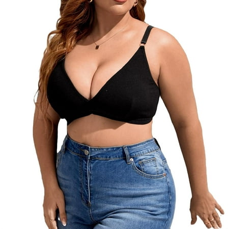 

A Piece Black Plus Size Bras & Bralettes (Women s)