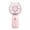 Pink, variant on EverydayNest Mini Handheld Fan,Battery Operated Portable Pocket Fan with Lanyard,Lightweight Personal Cooling Device for Travel Commute Makeup and Outdoor Summer Use
