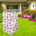 thumbnail image 3 of Wukai Purple Mushroom Print Garden Flag 12.5x18 Inch Double Sided Sun-resistant Rain-resistant, Wrinkle-resistant Colorfast(Only Flag), 3 of 7