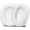 Protein Leather-White, variant on SOULWIT Earpads Replacement for Turtle Beach Recon 100/200/200 Gen2/Spark Gaming Headphones, Ear Pads Cushions with Softer Protein Leather, High-Density Foam - White