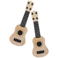 thumbnail image 3 of 2Pcs Kids Strings Instrument Simulation Guitar Toy Kids Ukulele Toy Kids Musical Instrument Model Kids Toy Yellow, 3 of 6