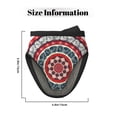 thumbnail image 3 of Pofeuu Round Design Print Thickened Mini Silicone Oven Mitts Heat Resistant, Rubber Oven Mitt Gloves, Finger Pinch Grips, Pot Holder, Silicone Potholder, 3 of 7