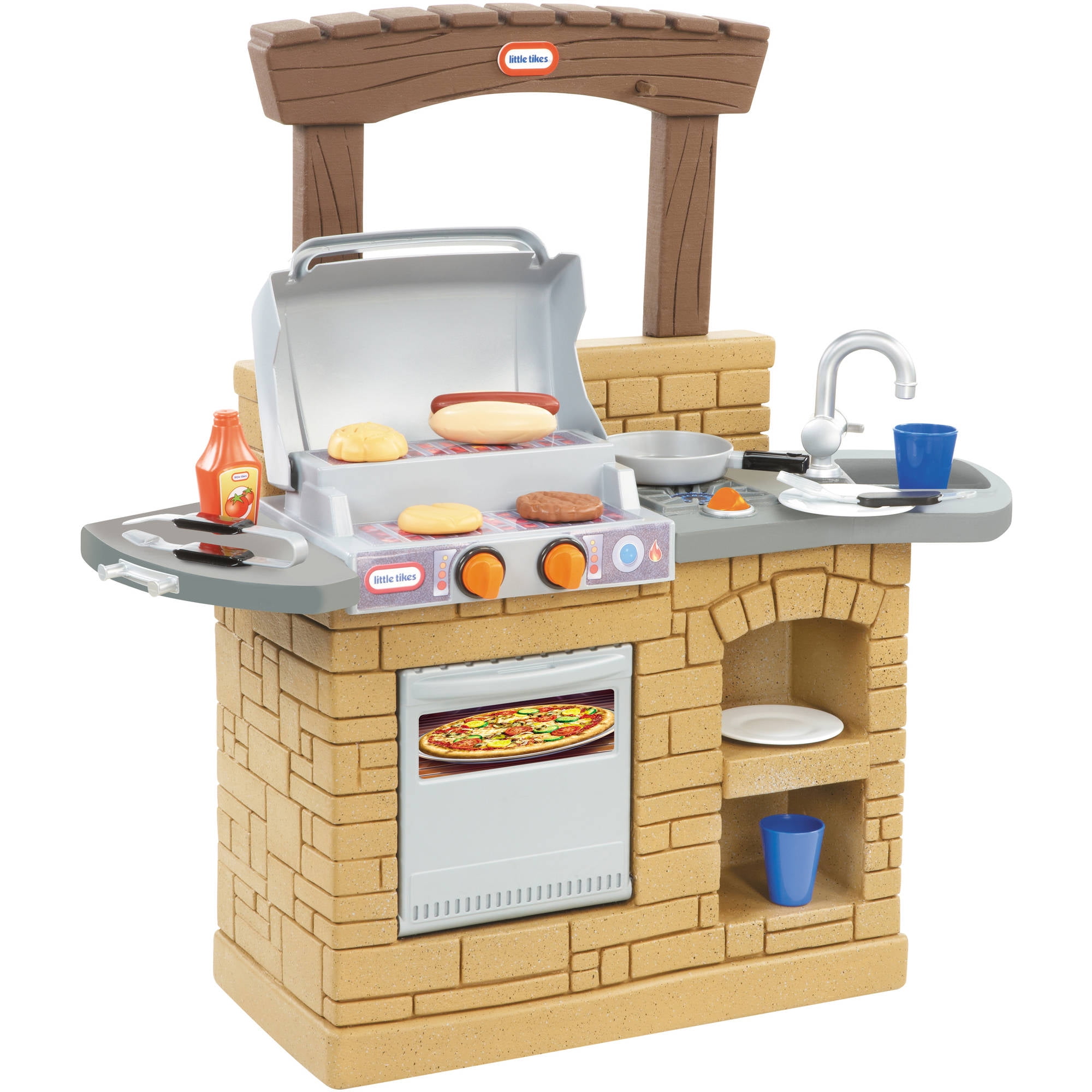 Little Tikes Cook N Play Outdoor BBQ Grill Walmartcom