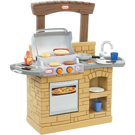 Little Tikes Cook 'n Play Outdoor BBQ Grill (Little Tikes Wooden Kitchen Best Price)