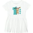 thumbnail image 3 of Inktastic Baby Sloth 1st Birthday Girls Baby Dress, 3 of 5