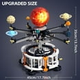 thumbnail image 5 of Joycrown Solar System Building Set with Light, Rotatable STEM Educational Toys with 8 Planets, Electric Manual Mode Spinning Space Toys for Astronomy Learning, Gift for Boys Girls Age 6-12(1282pcs), 5 of 8