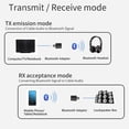 thumbnail image 4 of Usb Bluetooth 5.0 Audio Estéreo Adaptador Transmisor Receptor 3.5Mm Aux 3 En 1 Advancent EL011684-00, 4 of 6