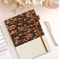 thumbnail image 5 of Cork & Linen Hardcover Notebook, 5.7X8.46inch Journal with Elastic Band, Lined Notebook with Pen Holder, Minimalist Notebook for Writing, Journaling, Work and Daily Planning, 5 of 5