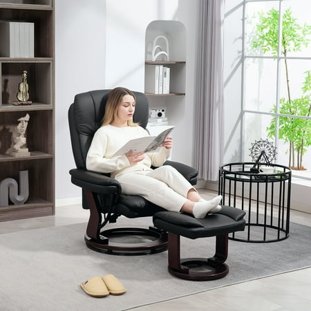 homcom swivel recliner chair with product