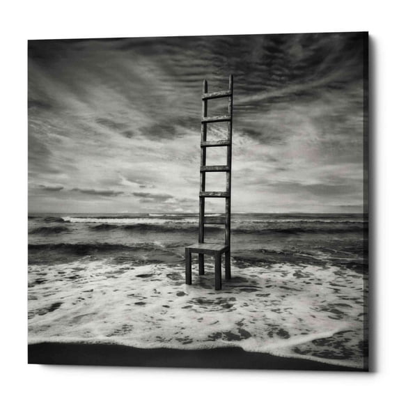 Epic Graffiti "Seachair" by Dariusz Klimczak, Giclee Canvas Wall Art, 12"x12" 18" x 18"