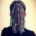 thumbnail image 6 of TOOYFUL 5x100x Dreadlocks Beads Decorations Pendants Metal for Hair Accessory Gold, 6 of 10
