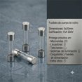 thumbnail image 3 of Fusibles De Cuerpo De Vidrio 5x20mm, 250v 15A, 10 Piezas, 3 of 4