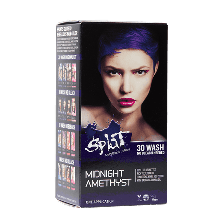 Splat 30 Wash Semi Permanent Midnight Tiendamia Com