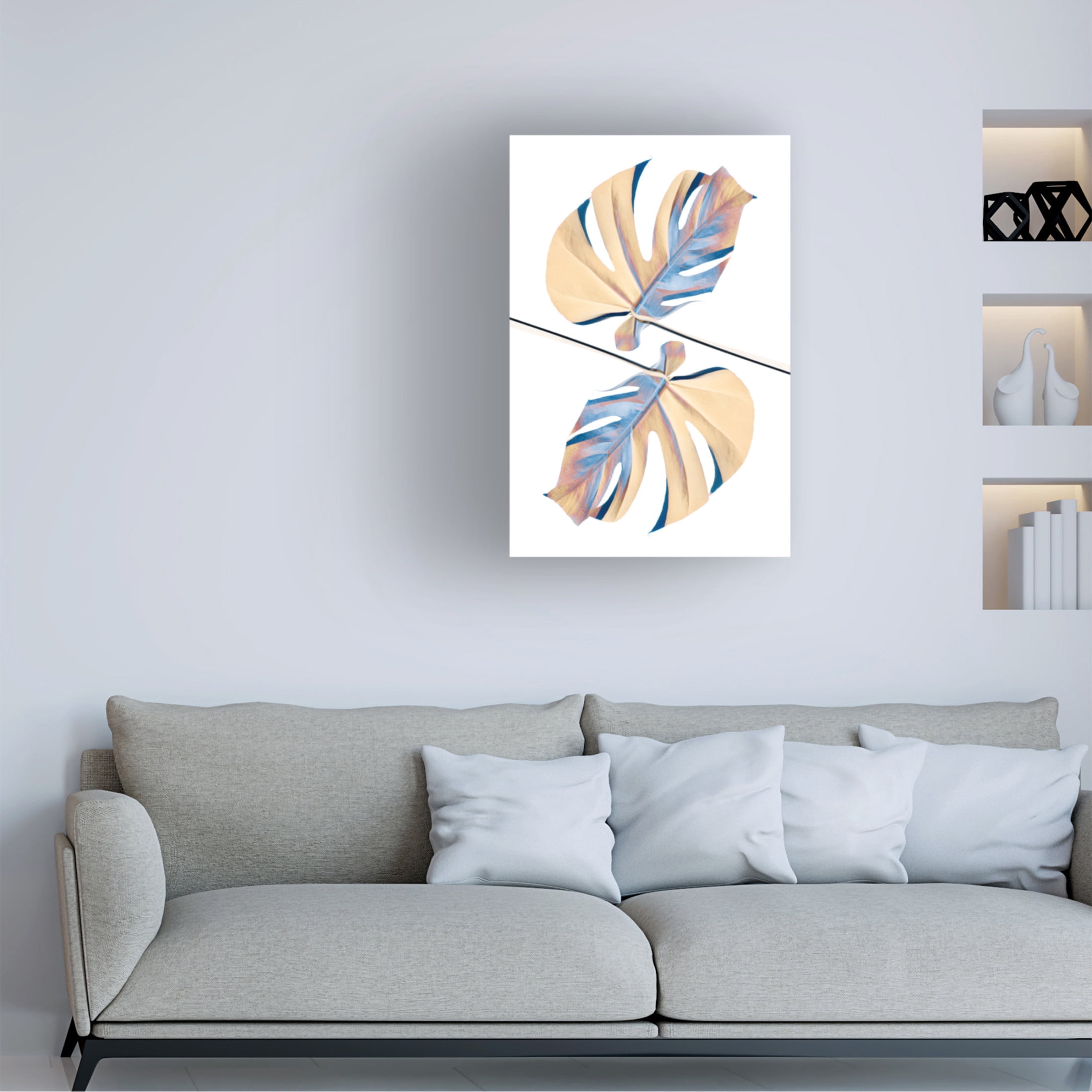 Trademark Fine Art Pictufy Studio Ying Yang 07 Canvas Wall Art