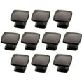 thumbnail image 5 of Franklin Brass 1-1/5" Soft Square Knob in Satin Nickel, 10-Pack, 5 of 7