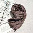 thumbnail image 1 of RXIRUCGD Women Winter Elasticity Keep Warm Scarf Outdoor Cold Protection( Purple ), 1 of 3