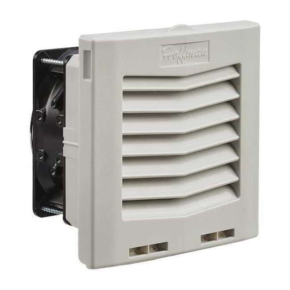 Nvent Hoffman Filter Fan,Plastic,6.15" H x 6.16" L HF0516414