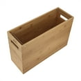 thumbnail image 3 of Dragonfly Bamboo Storage Box with Handles in Natural, 3 of 4