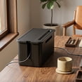 thumbnail image 6 of Power Strip Cable Management Box – Large Desktop Cord Organizer for Surge Protector, Adapter, Hide Computer TV Wires for Home Office, 6 of 6