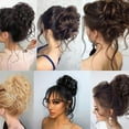thumbnail image 2 of ZheElen Perruque Femme Portable de Rechange Décorative à la Mode Bouclée Longue Cosplay Costume Postiche Extension de Cheveux Fournitures de Beauté Type 2, 2 of 6