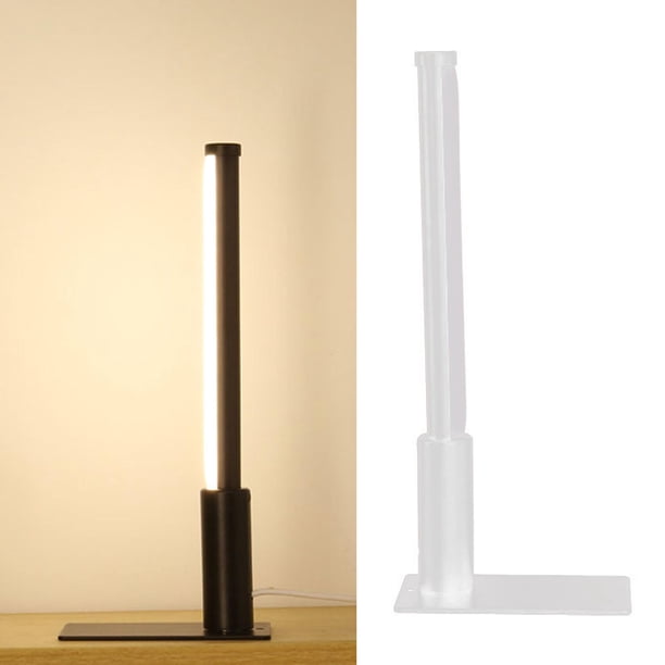 Lámpara de escritorio LED lámpara de escritorio 3 niveles de brillo puerto de carga USB Control táctil regulable lámpara de oficina lámpara de noche 3W Blanco Yinane Lámpara de escritorio