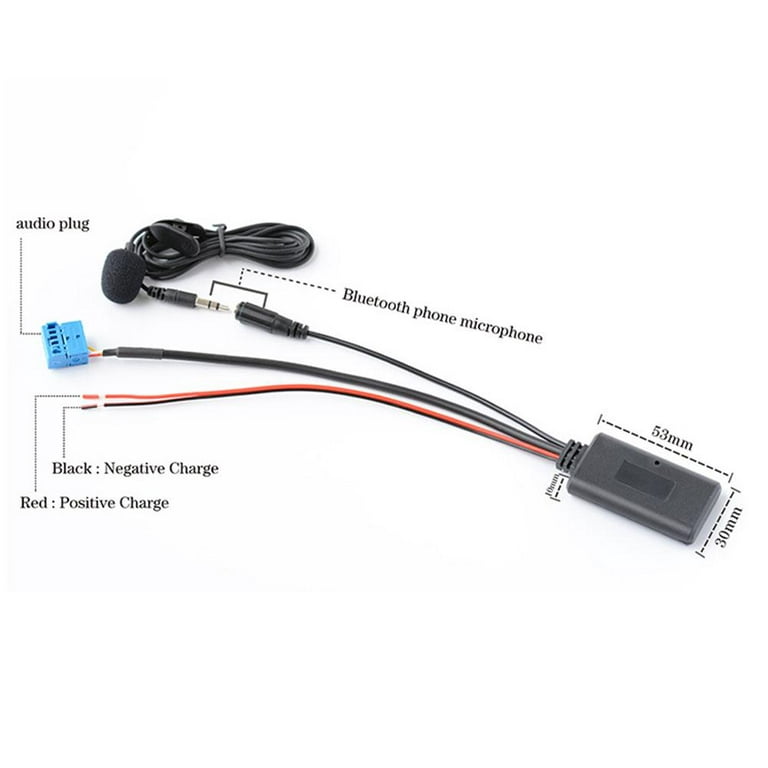 Car Bluetooth Receiver Module AUX-in Adapter For Renault Megane