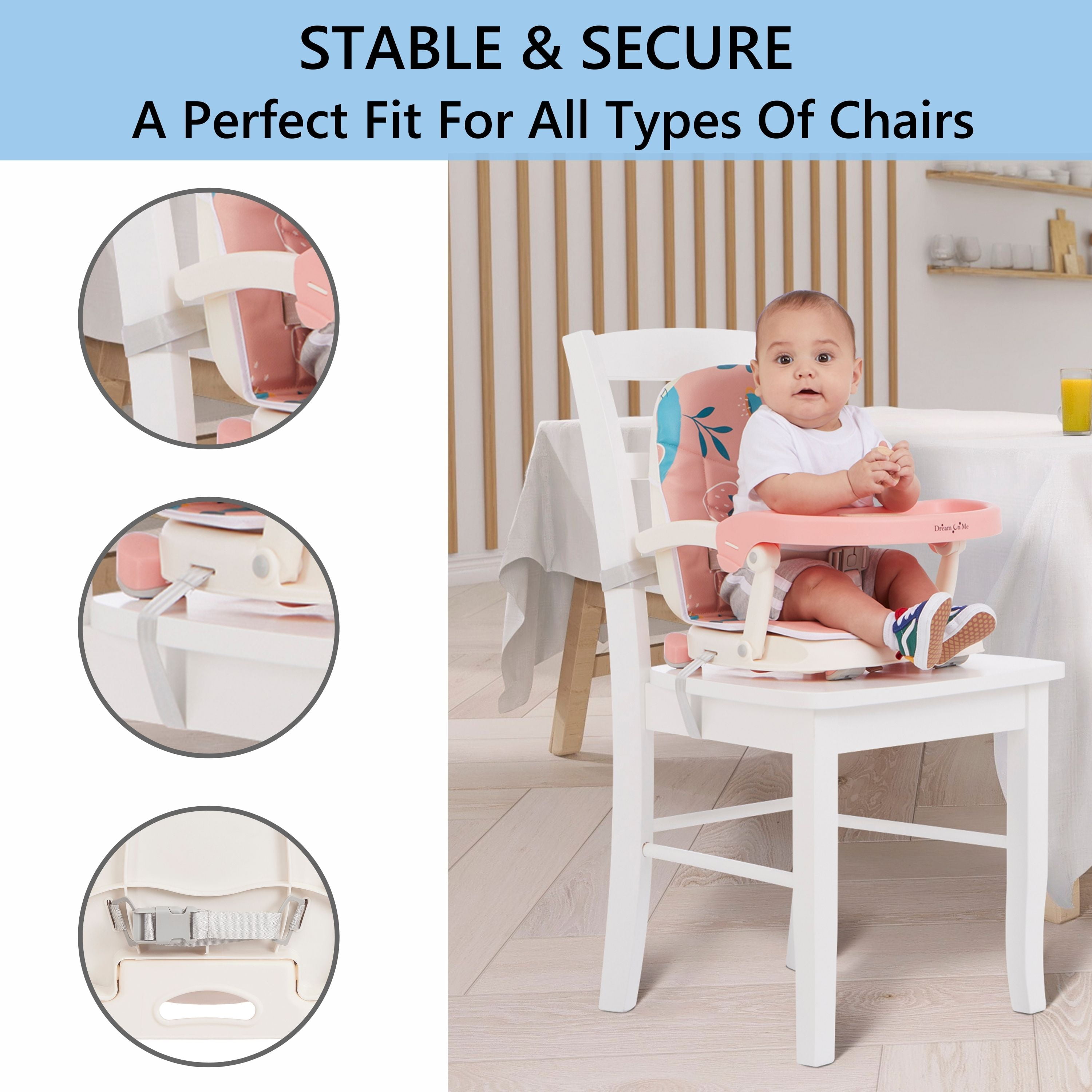 Portable High Chair Dream On Me Munch N Go Booster Seat For Dining