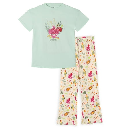 Harry Potter T-Shirt and Flare Leggings Outfit Set Logo Toddler to Big Kid