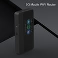 thumbnail image 4 of Portable WiFi, SIM Card Slot 1200Mbps 2.5 Inch LCD Screen Octa Core CPU Power Bank 5G WiFi Mobile Hotspot 4G LTE  for Travel, 4 of 7