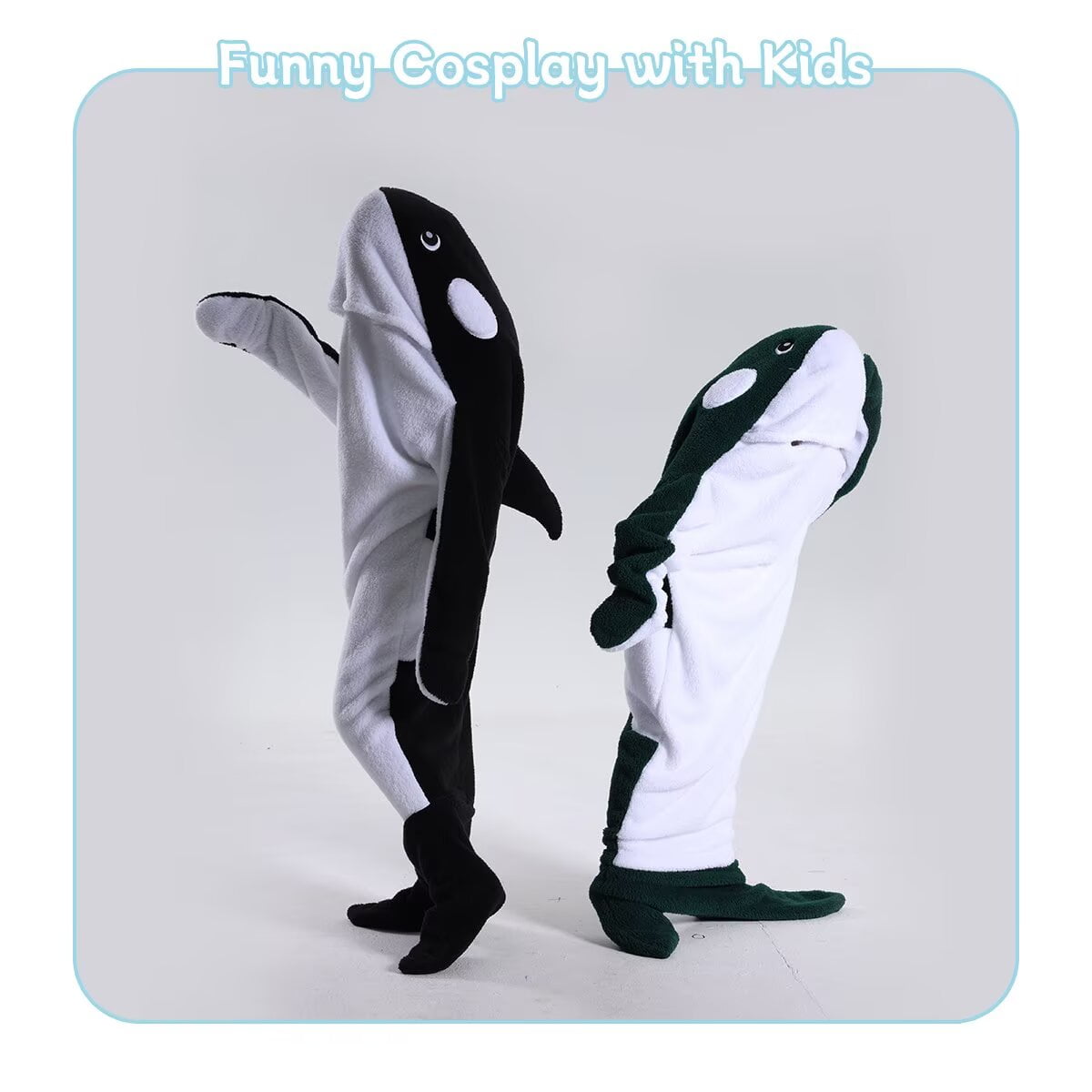 Whale Blanket Onesie For Adult Wearable Whale Blanket Hoodie Super Soft Comfortable Warm Whale Costume For Cosplay Blue Whale Shark Onesie