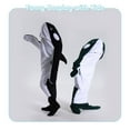 thumbnail image 4 of Whale Blanket Onesie For Adult Wearable Whale Blanket Hoodie Super Soft Comfortable Warm Whale Costume For Cosplay Green Whale Shark Onesie, 4 of 7