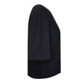 thumbnail image 3 of GEORGE G BLUSA CR MC EYELET NEGRO, 3 of 4