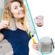 thumbnail image 4 of Mouthwash Mug Household Brushing Cup Convenient Wash Cup Mug Couple Brushing Cup Travel Toothpaste Cup Set, 4 of 6