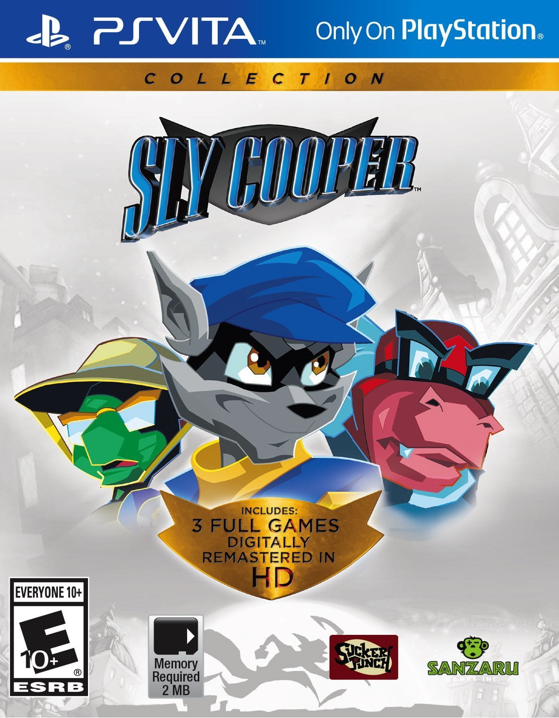 Sly Cooper Collection Ps Vita 2 Games Walmart Com Walmart Com