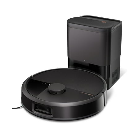 Open Box iRobot Roomba Max 705 Vac Robot   AutoEmpty Dock, Extreme Power-Lifting Suction, Anti-Tangle Dual Rubber Brushes, Self-Empties, Recognizes and Avoids Obstacles, LiDAR,Model W155020