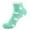 Spring Green, variant on BambooMN Women's Fuzzy Polka Dot Cuff Socks - Yellow - 3prs